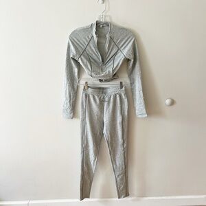 Fashion nova grey sweat set